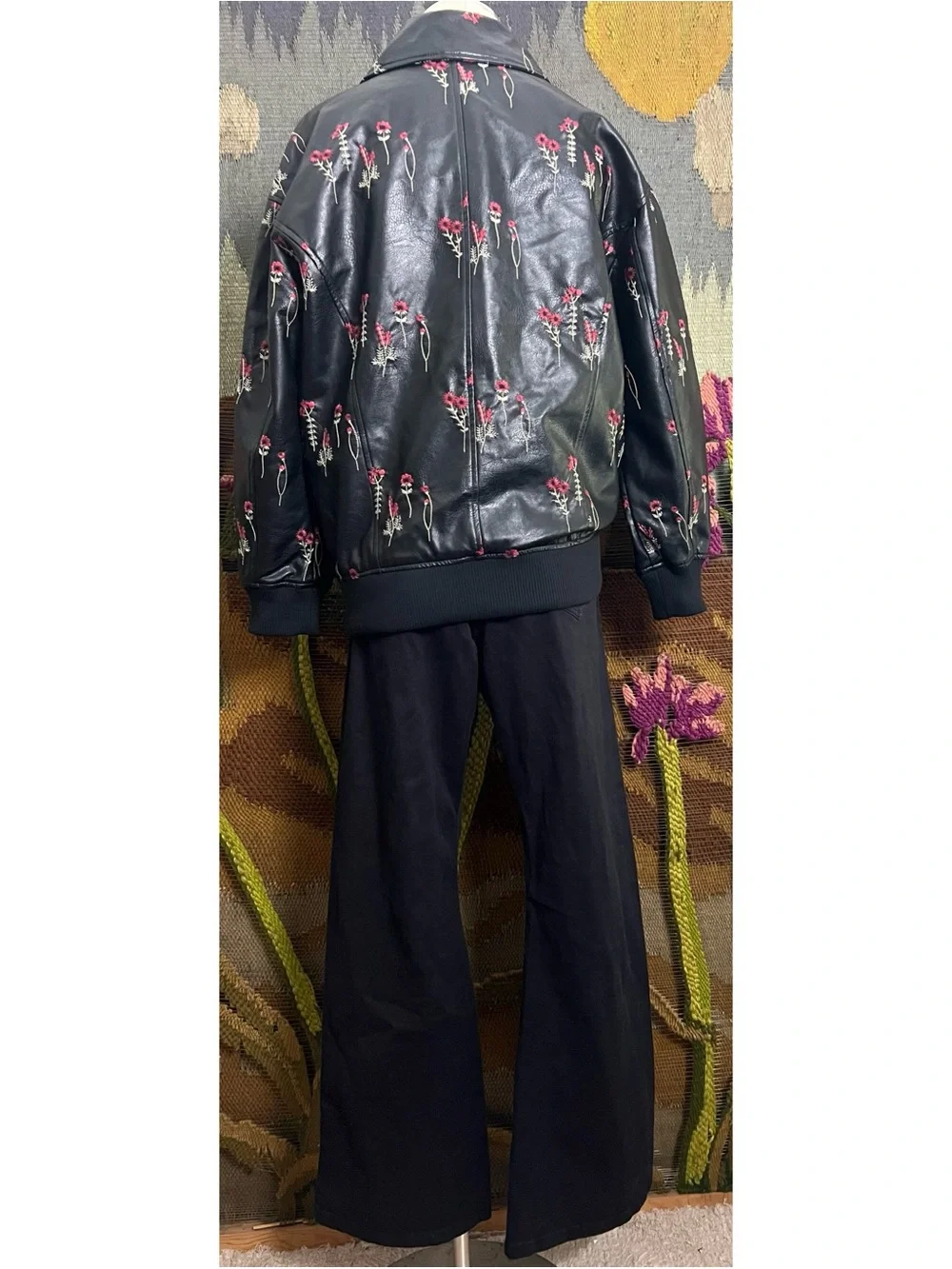 Anthropologie Embroidered Jacket S